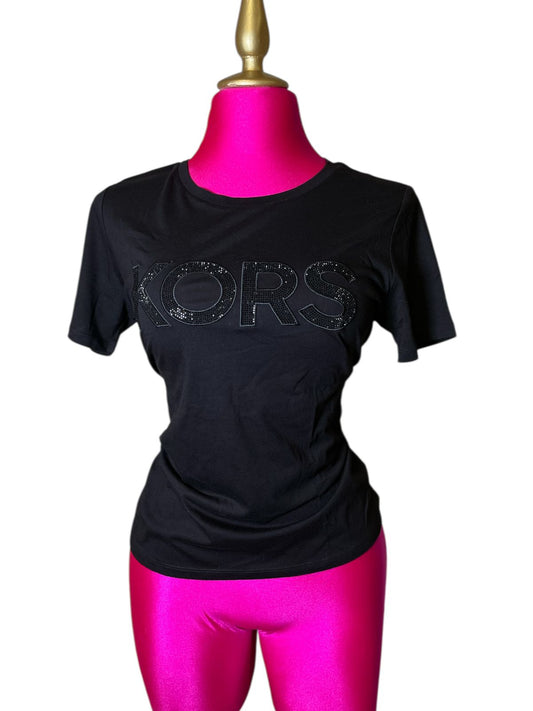 Playera Michael Kors Negra Mujer Talla M