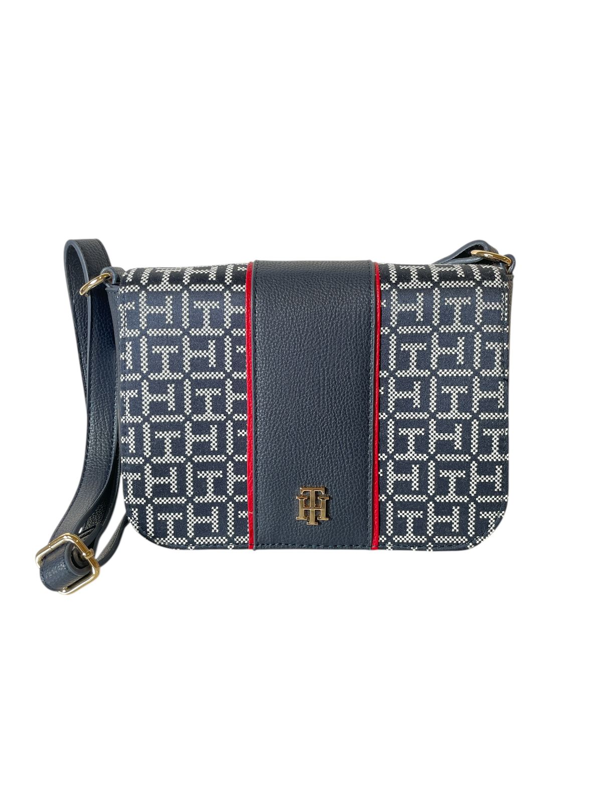 Bolsa Crossbody Tommy Hilfiger con Solapa | Estilo Clásico en 3 Colores