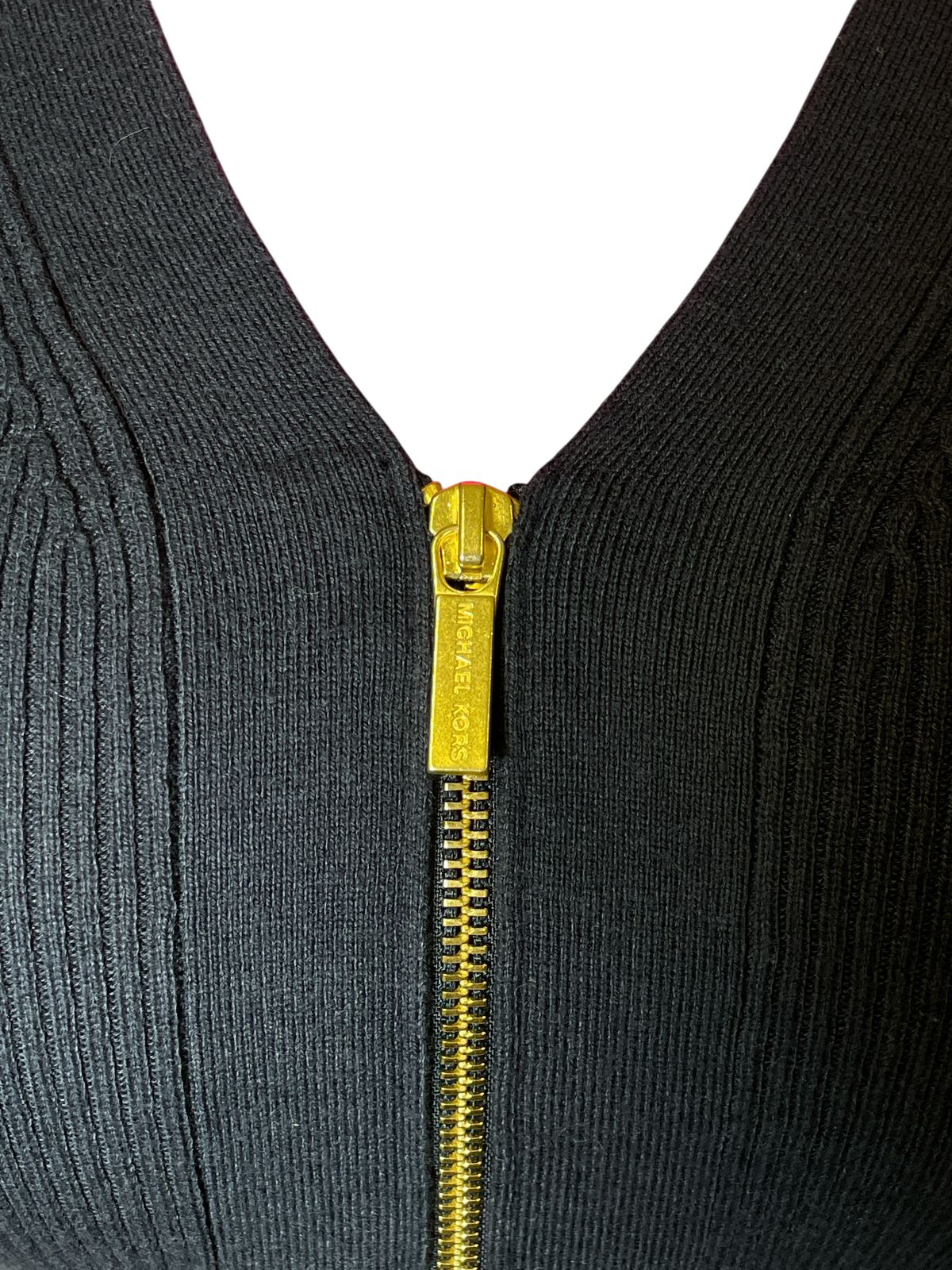 Suéter Tejido con Cierre Michael Kors Mujer Talla L