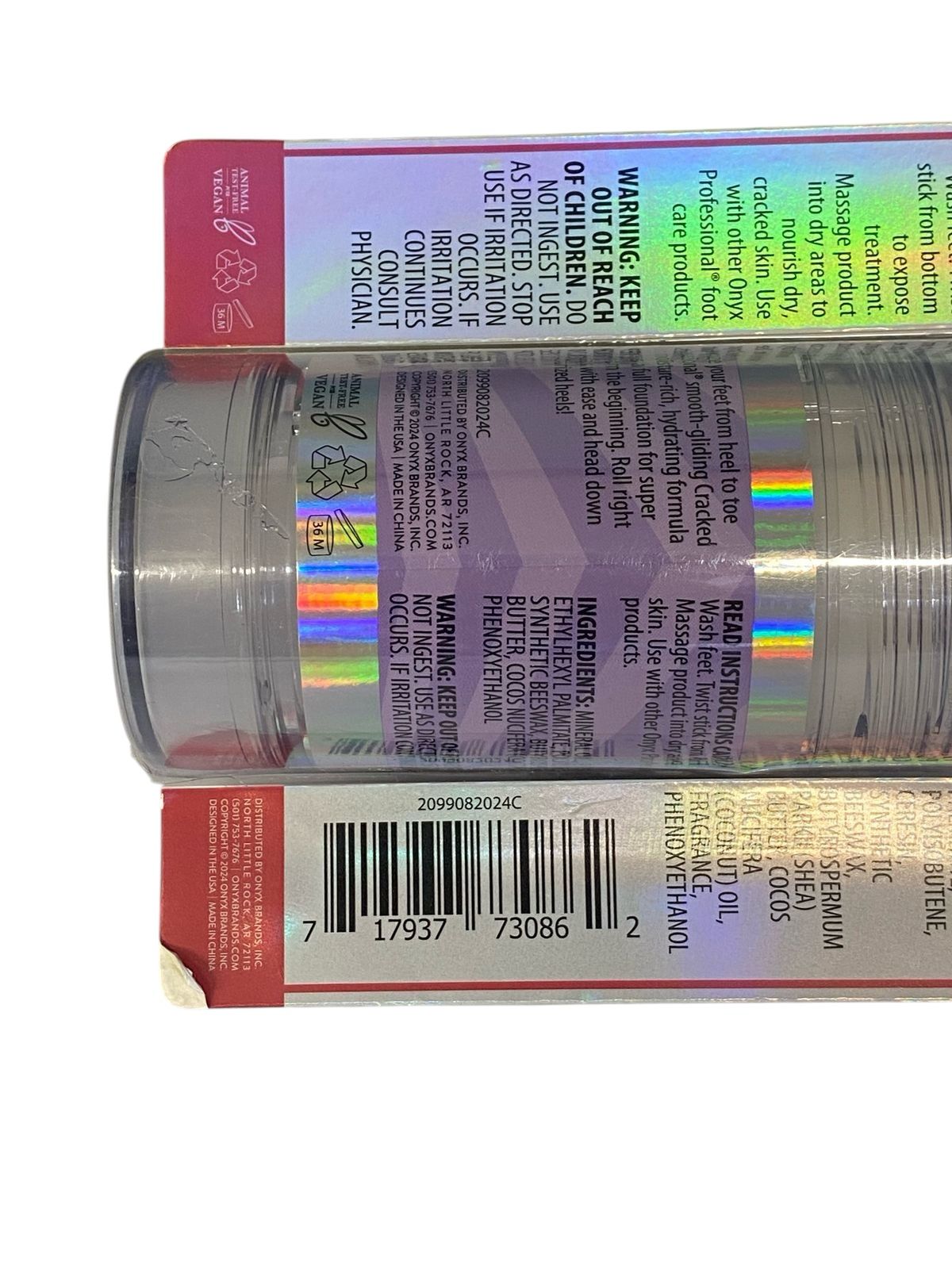 ONYX Professional - Cracked Heel Stick - Hidratación y Suavidad para tus Talones