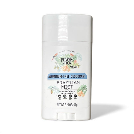 Desodorante Sin Aluminio Power Stick — Aromas Brazilian Mist & Amber Rouge