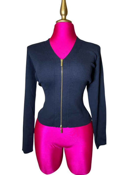 Suéter Tejido con Cierre Michael Kors Mujer Talla L