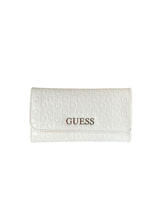 Cartera Guess Blanca con Relieve