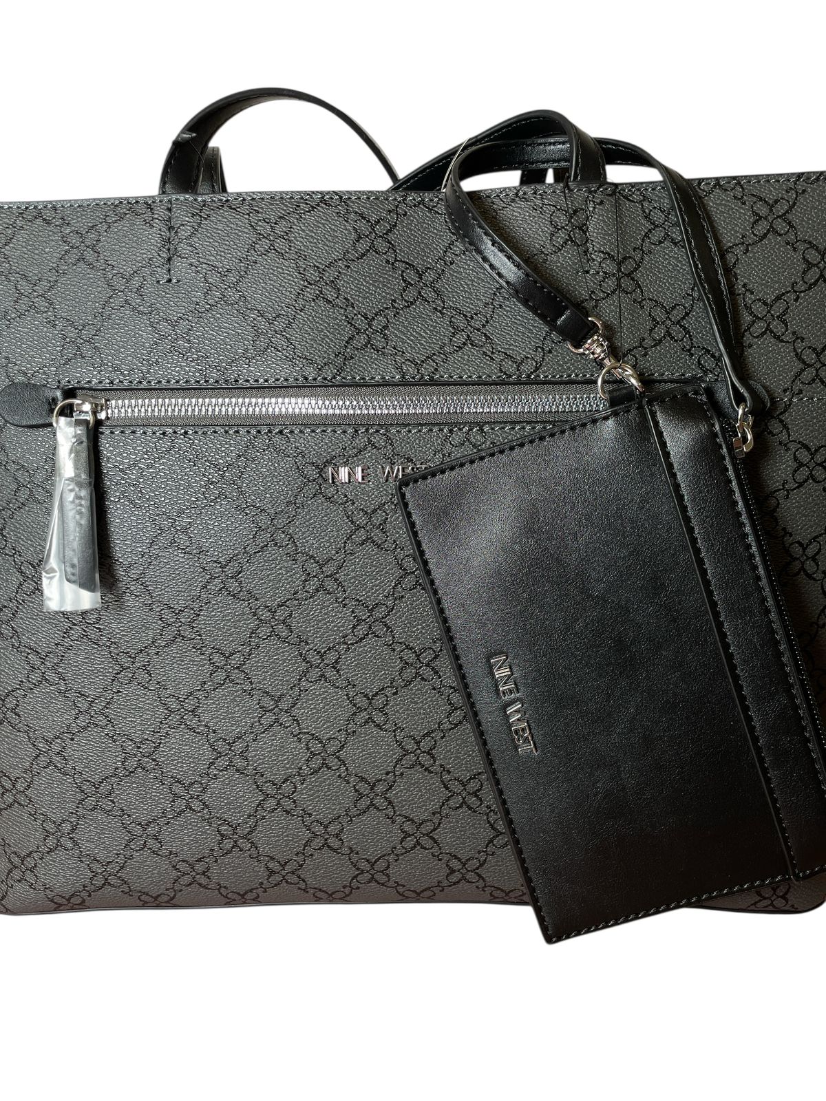 Bolso Tote Nine West Monogram Negro